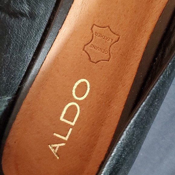 Aldo genuine leather Black size 8 - Picture 5 of 6